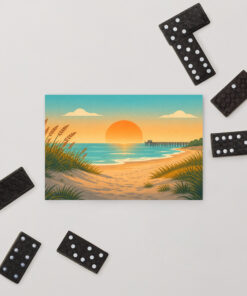 St. Augustine Beach Pier Postcard