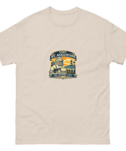 Visit Historic City Lion Badge T-Shirt