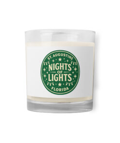 Nights of Lights Glass jar soy wax candle