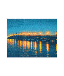 Bridge of Lions at Night Jigsaw puzzle