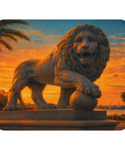Pax St. Augustine Lion Mouse pad