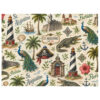 St. Augustine Collage 1 Throw Blanket