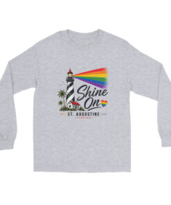 Shine On St. Augustine Men’s Long Sleeve Shirt