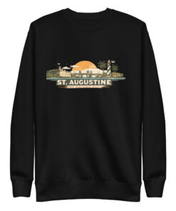 Alternative view of Lighthouse Bridge Castillo Collage Unisex Sweatshirt