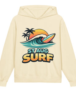 St Aug Surf Youth lightweight hooded sweatshirt