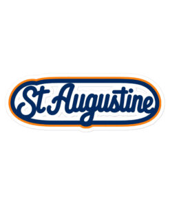 St. Augustine Round Die-cut stickers