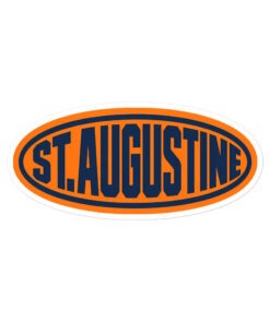 St. Augustine Round 2 Die-cut stickers