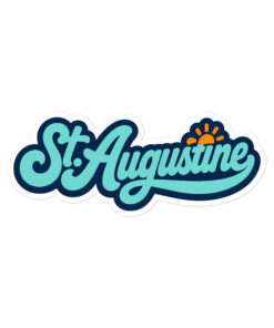 St. Augustine Sunrise Die-cut stickers