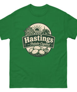 Alternative view of Hastings FL The Potato Capital Unisex tee