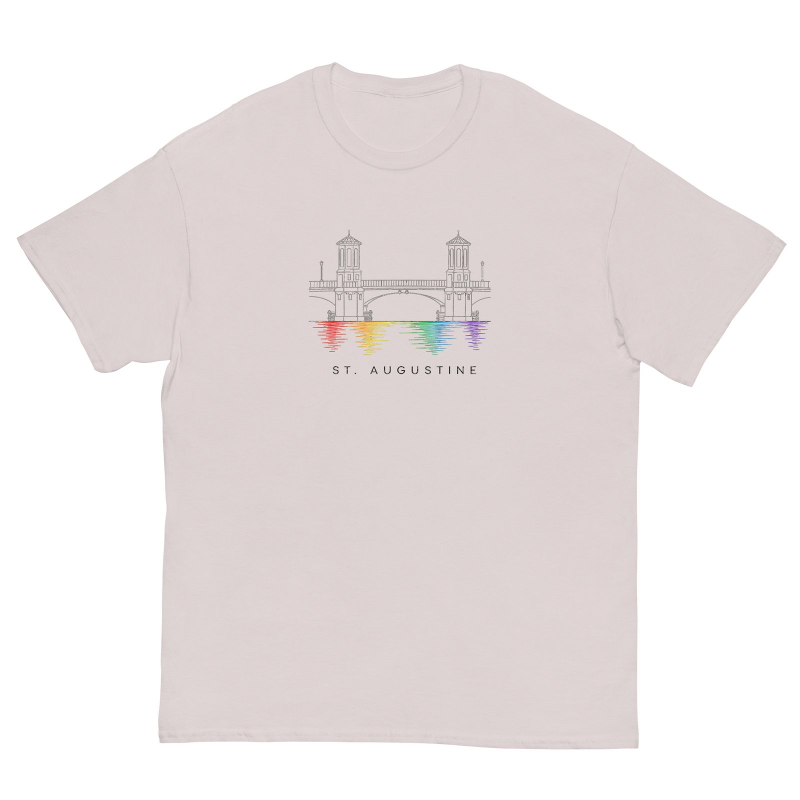 Bridge of Lions St. Augustine Pride Unisex classic tee - Image 11