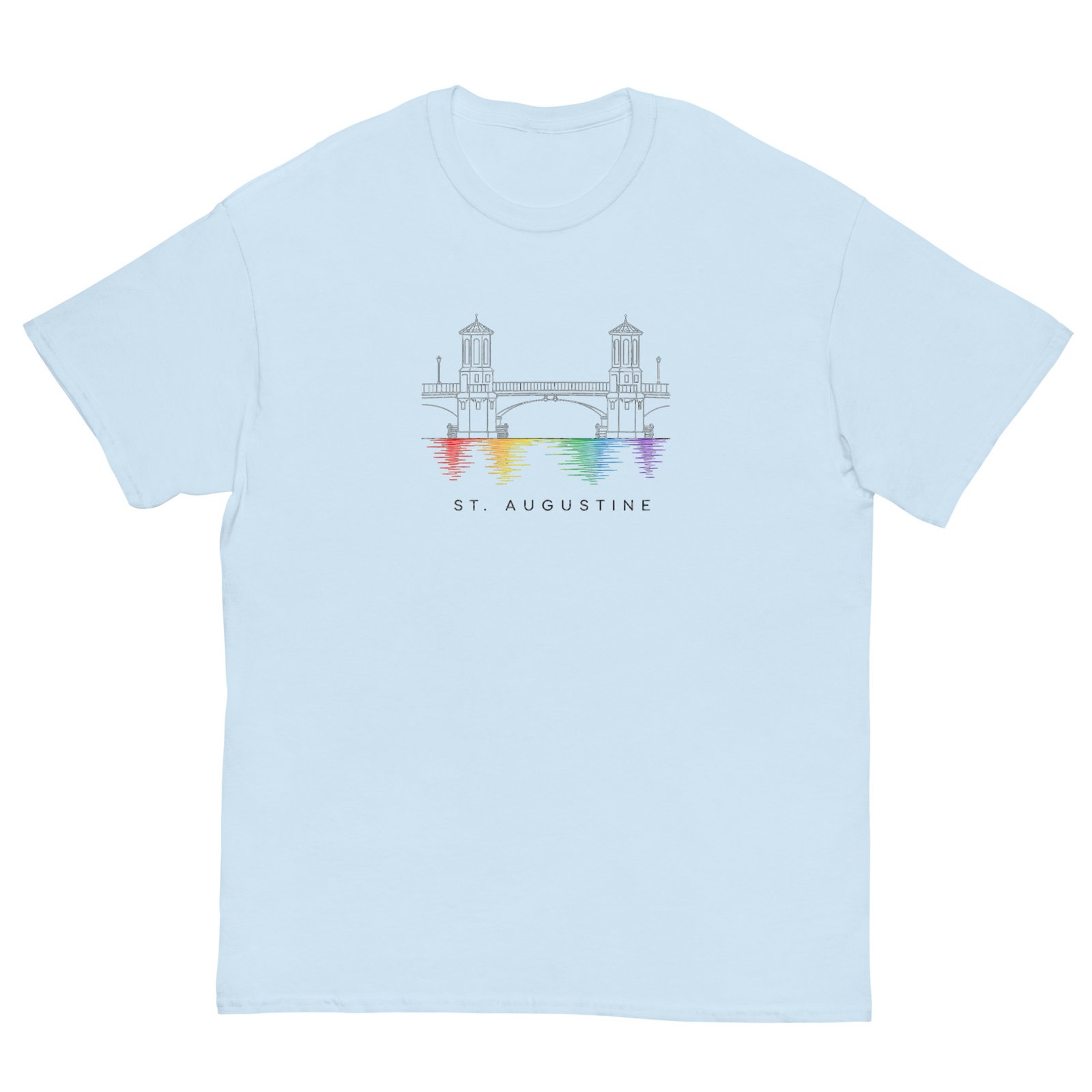 Bridge of Lions St. Augustine Pride Unisex classic tee - Image 12