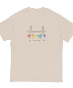 Bridge of Lions St. Augustine Pride Unisex classic tee - Image 8