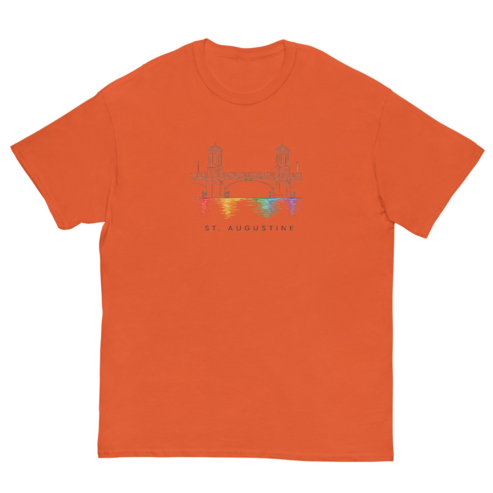 Bridge of Lions St. Augustine Pride Unisex classic tee - Image 3