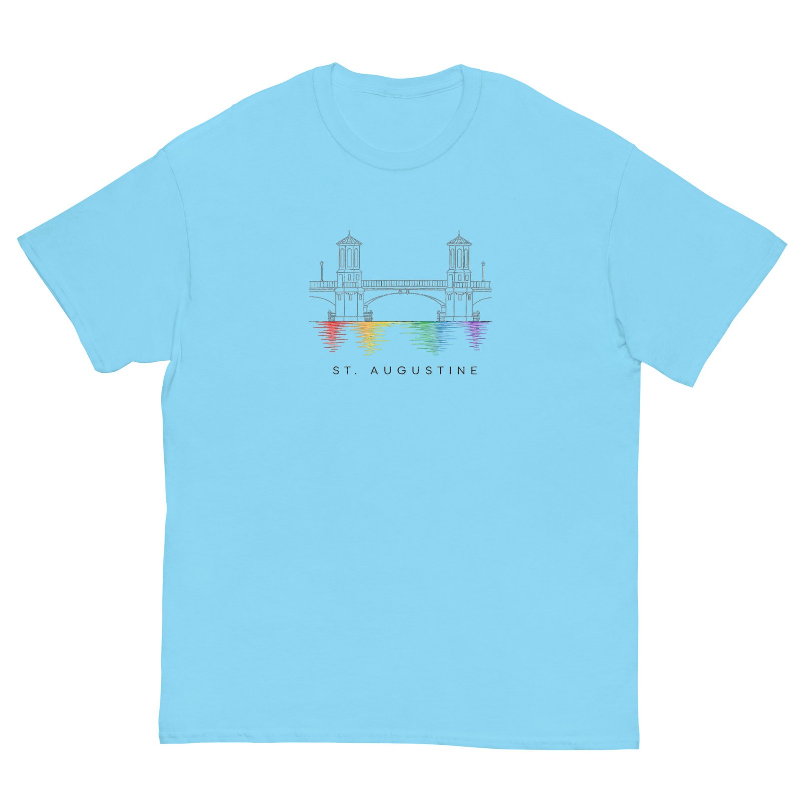 Bridge of Lions St. Augustine Pride Unisex classic tee - Image 7