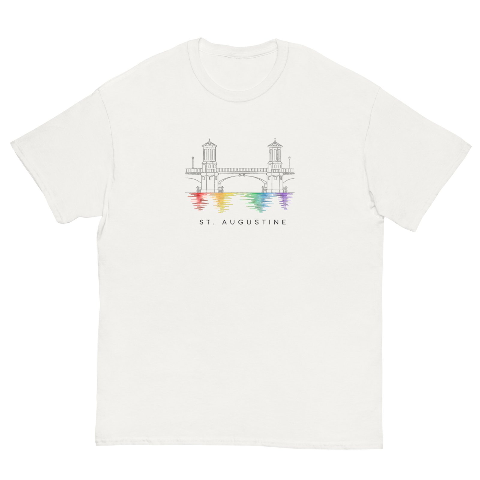 Bridge of Lions St. Augustine Pride Unisex classic tee