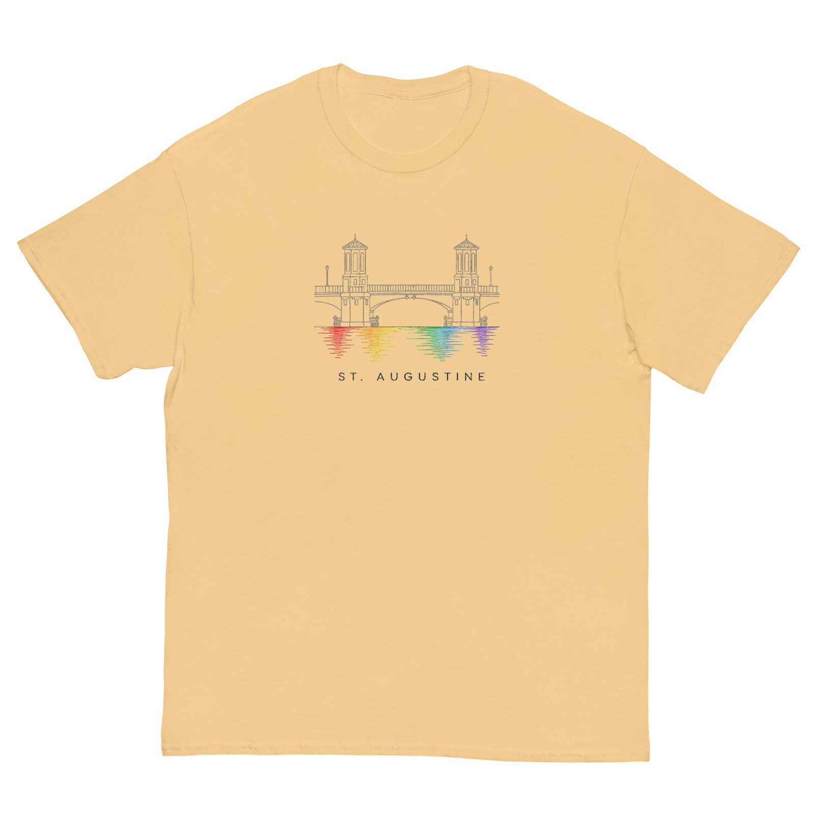 Bridge of Lions St. Augustine Pride Unisex classic tee - Image 9