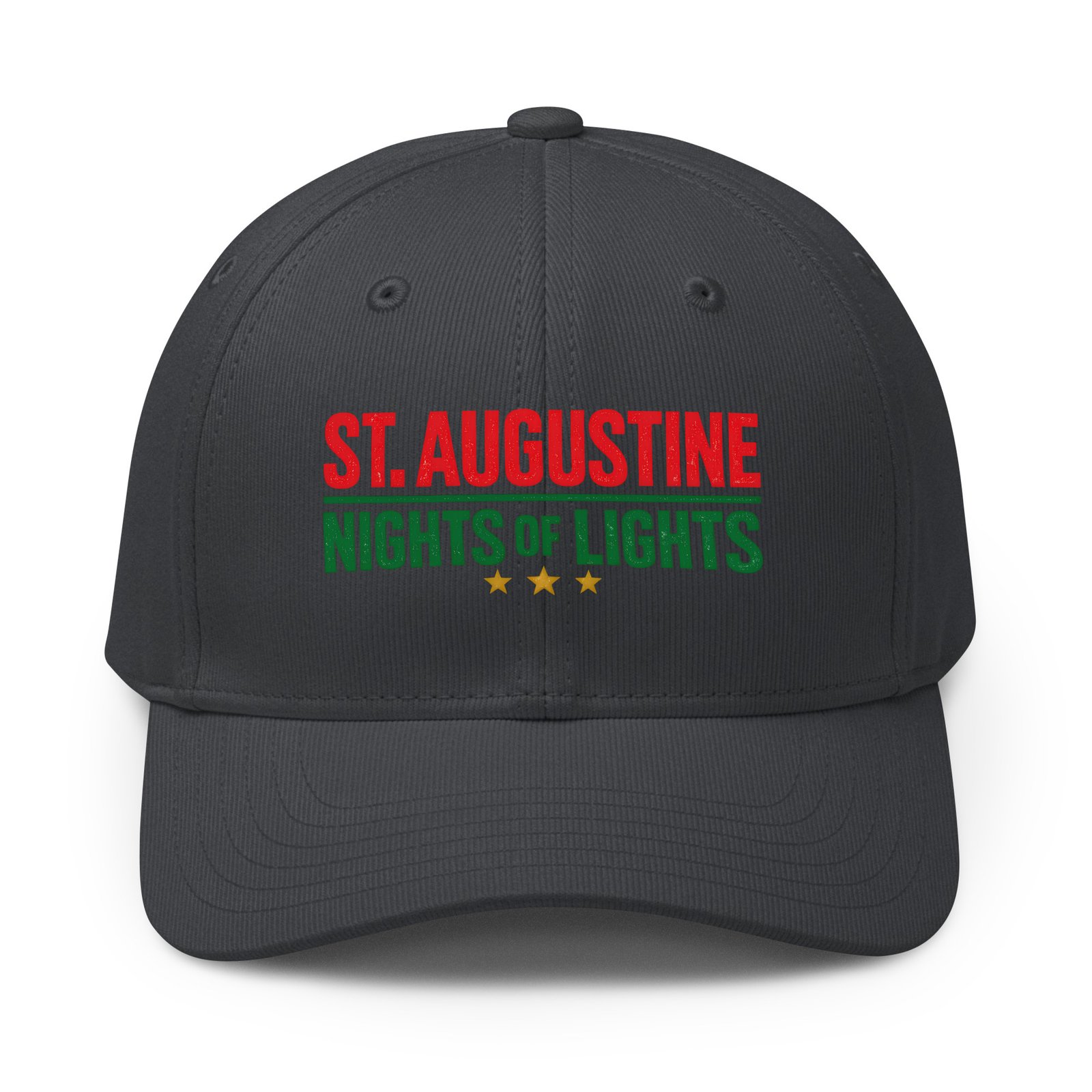 St. Augustine Nights of Lights 3 Stars Adidas Fundamental Alliance Cap - Image 2