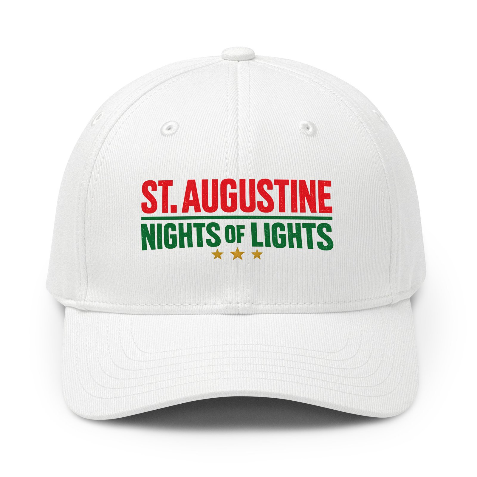 St. Augustine Nights of Lights 3 Stars Adidas Fundamental Alliance Cap - Image 3