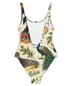 Alternative view of St. Augustine Pirates One-Piece Swimsuit