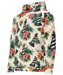 STA Chess Lighthouse All-Over Unisex Hoodie - Image 4