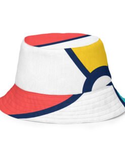 Beach Ball Reversible bucket hat - Image 3