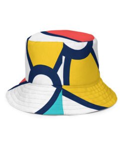 Beach Ball Reversible bucket hat - Image 6