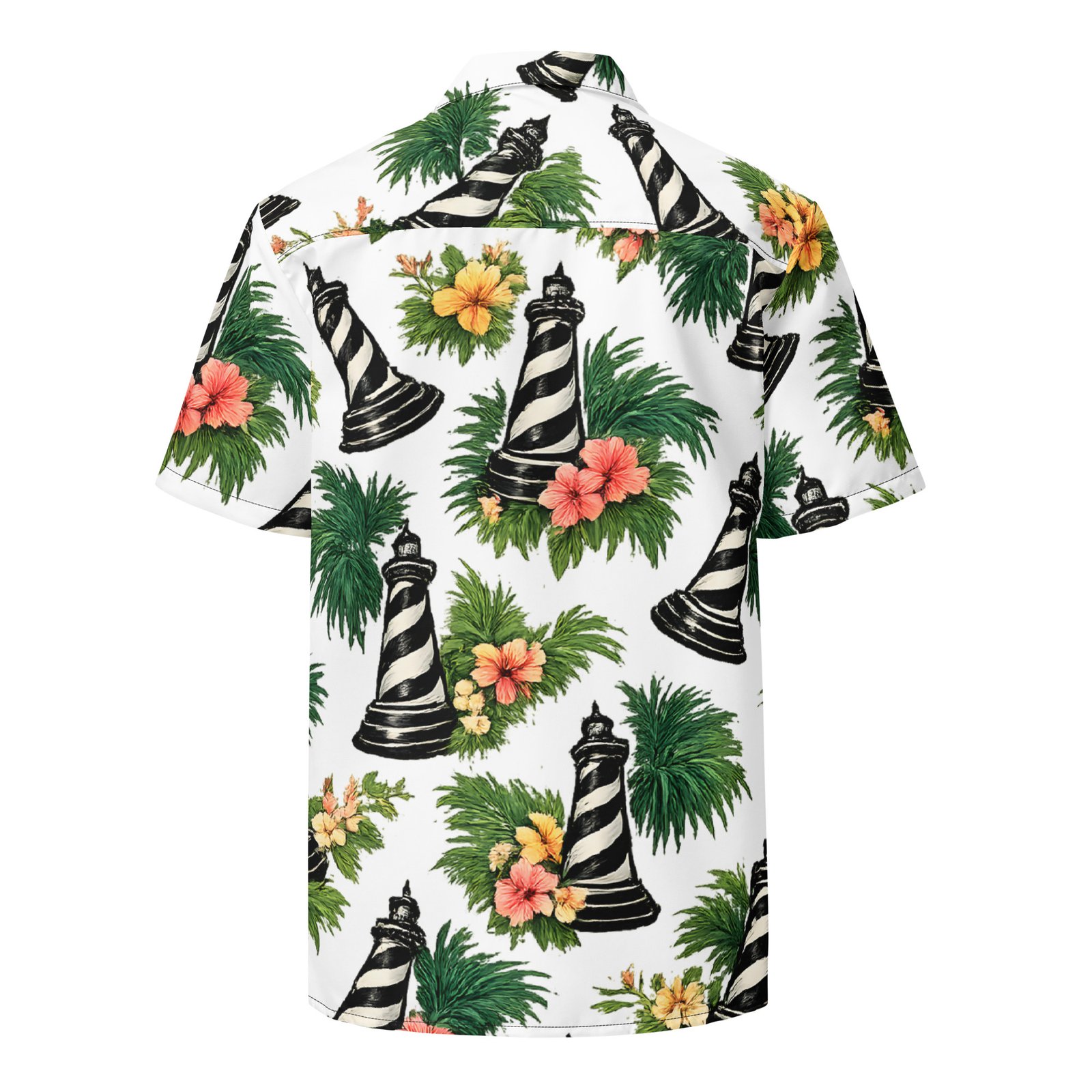 STA Chess Lighthouse 2 All-Over Unisex button shirt - Image 2
