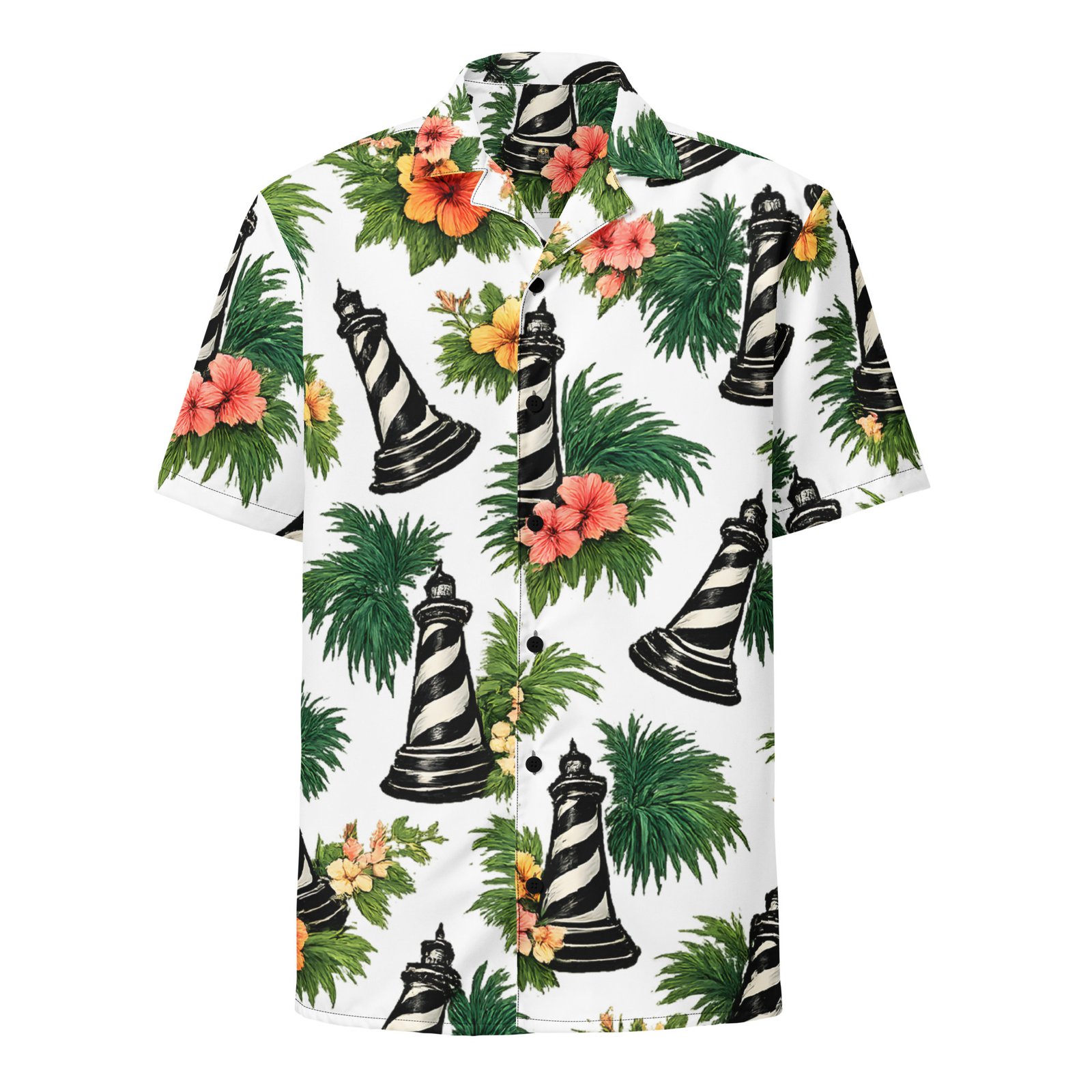 STA Chess Lighthouse 2 All-Over Unisex button shirt