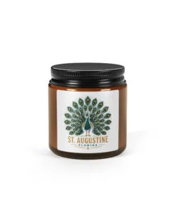 St. Augustine Peacock White Sage & Lavender jar soy candle