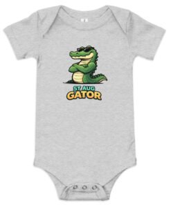 St Aug Gator Baby one piece - Image 3