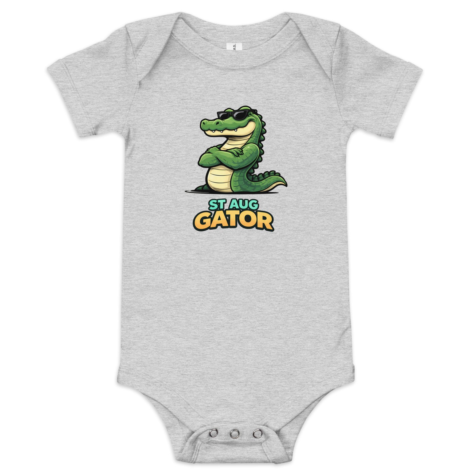 St Aug Gator Baby one piece - Image 3