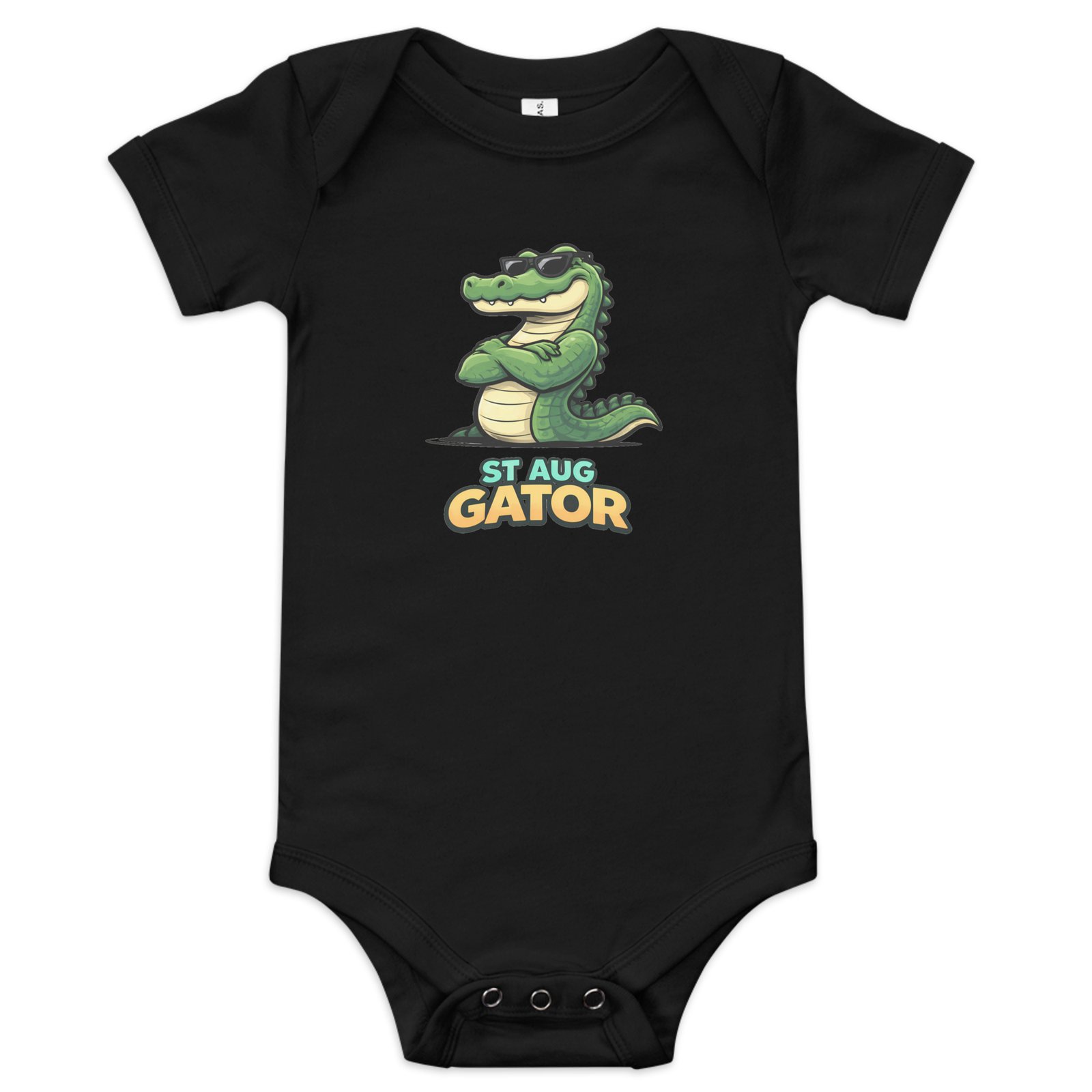 St Aug Gator Baby one piece
