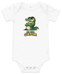 St Aug Gator Baby one piece - Image 6