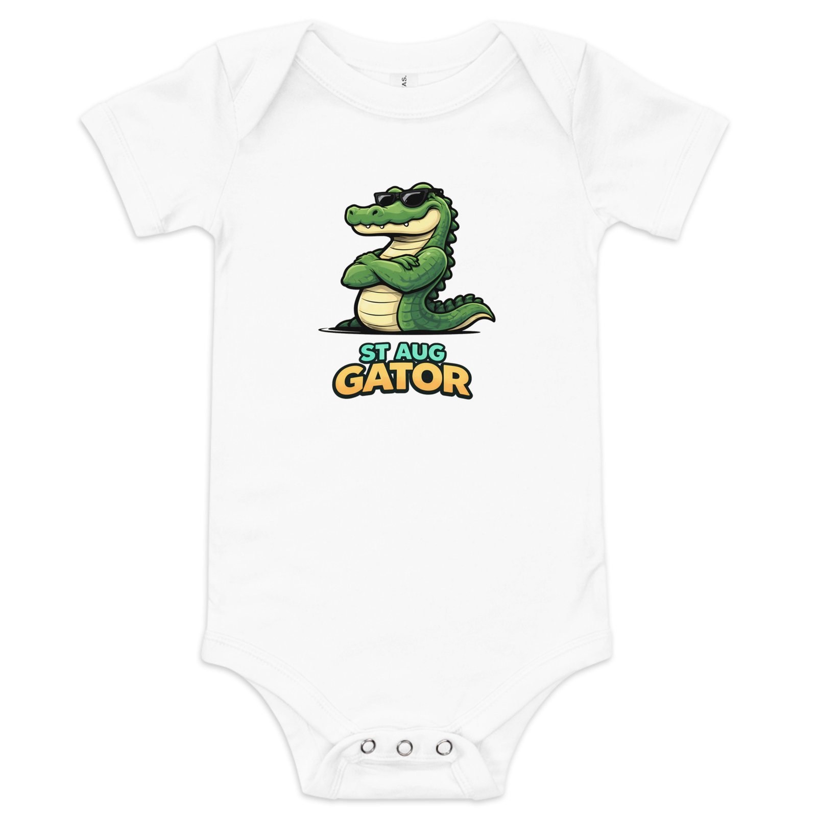 St Aug Gator Baby one piece - Image 6