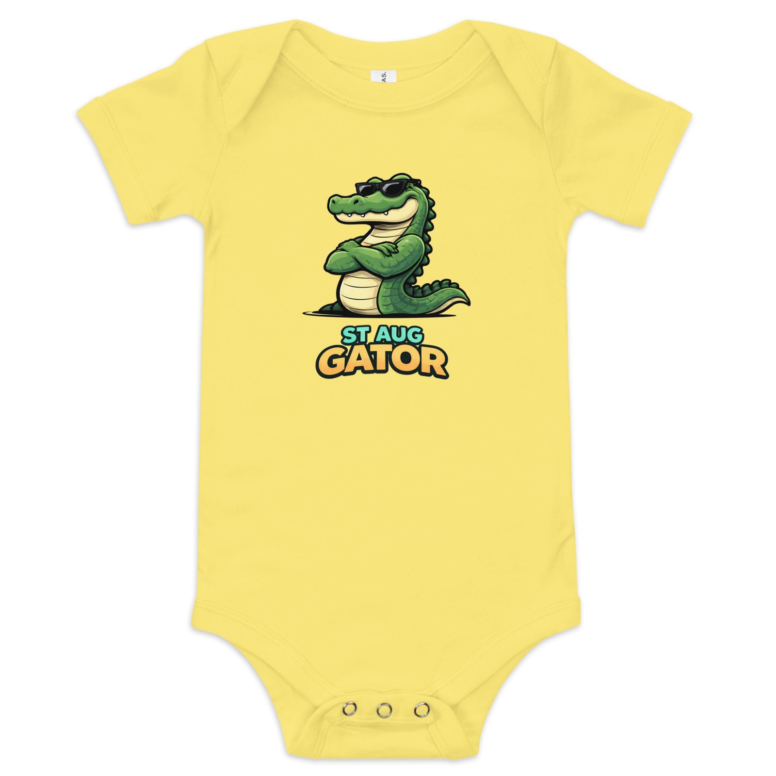 St Aug Gator Baby one piece - Image 5