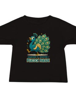 Downtown Peacock Parade Baby Jersey Short Sleeve Tee