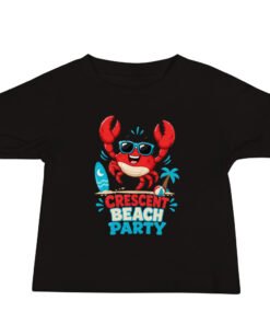Crescent Beach Party Baby Jersey Short Sleeve Tee