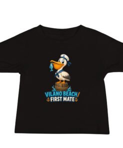 Alternative view of First Mate Vilano Beach Baby Jersey Short Sleeve Tee