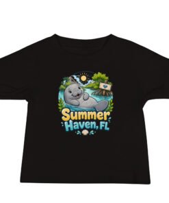 Alternative view of Manatee Summer Haven Baby Jersey Short Sleeve Tee