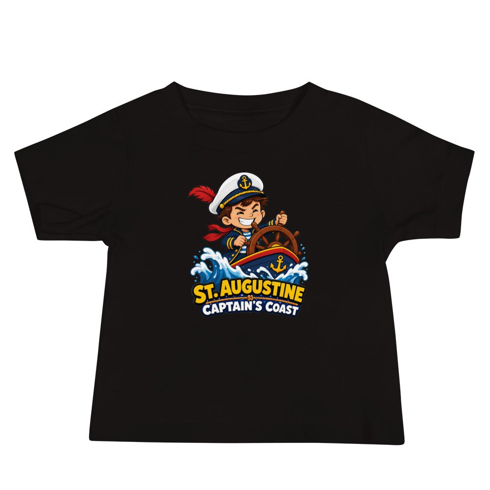 Captain's Coast St. Augustine Baby Jersey Short Sleeve Tee
