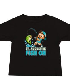 Fish On St. Augustine Baby Jersey Short Sleeve Tee