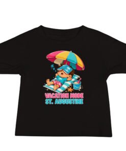 Alternative view of Vacation Mode St. Augustine Baby Jersey Short Sleeve Tee