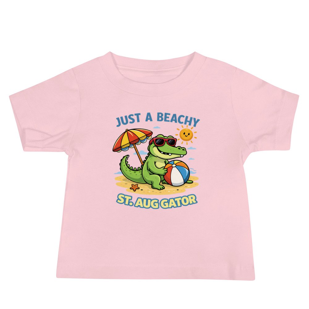 Just a Beachy St. Aug Gator Baby Short Sleeve Tee