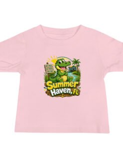 Alternative view of Summer Haven Alligator Baby Jersey Short Sleeve Tee