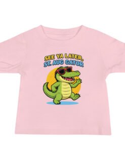 Alternative view of See Ya Later St. Aug Gator Baby Jersey Short Sleeve Tee