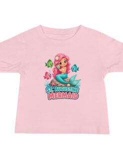 Alternative view of St. Augustine Mermaid Baby Jersey Short Sleeve Tee