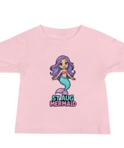 St. Aug Mermaid Baby Jersey Short Sleeve Tee