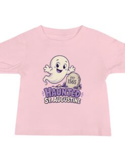 Alternative view of Haunted St. Augustine Baby Jersey Short Sleeve Tee