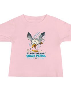 St. Augustine Beach Snack Patrol Baby Jersey Short Sleeve Tee