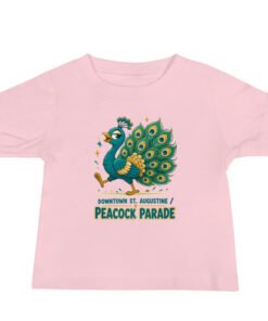 Alternative view of Downtown Peacock Parade Baby Jersey Short Sleeve Tee